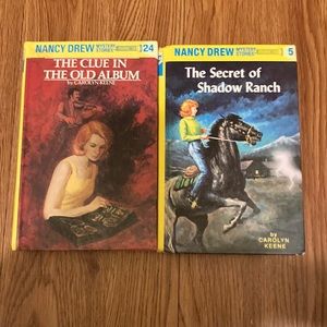 2 Nancy Drew Mystery Stories